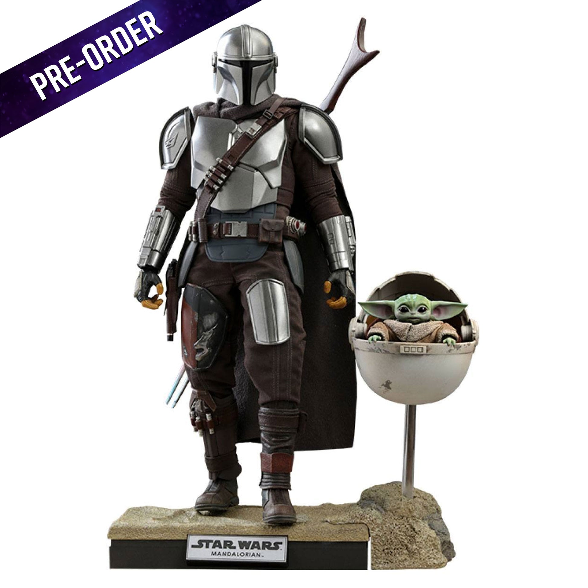 Star Wars The Mandalorian 2-Pack 1/6 The Mandalorian & The Child Deluxe -Action Figure