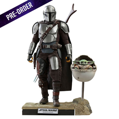 Star Wars The Mandalorian 2-Pack 1/6 The Mandalorian & The Child Deluxe -Action Figure