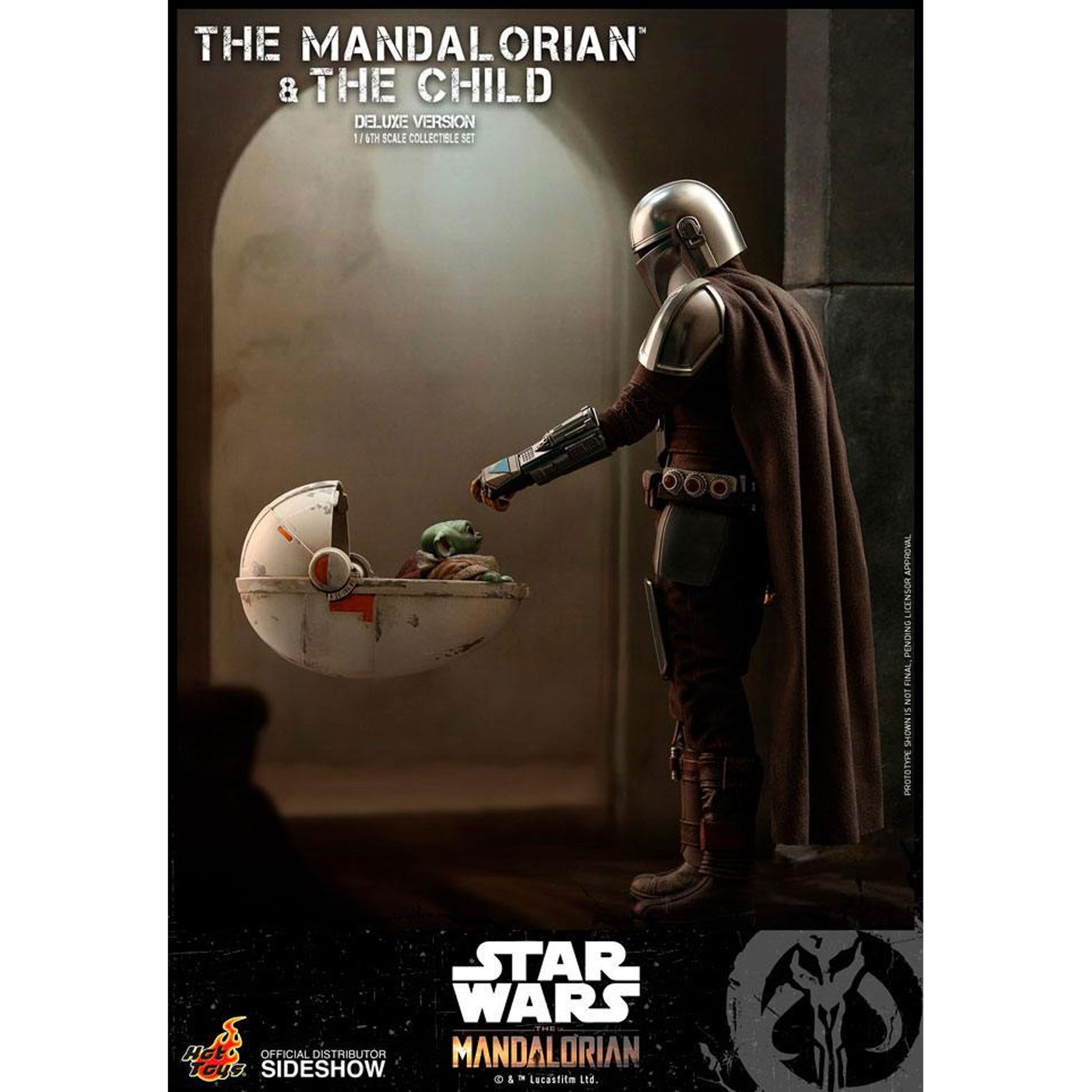 Star Wars The Mandalorian 2-Pack 1/6 The Mandalorian & The Child Deluxe -Action Figure