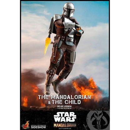 Star Wars The Mandalorian 2-Pack 1/6 The Mandalorian & The Child Deluxe -Action Figure
