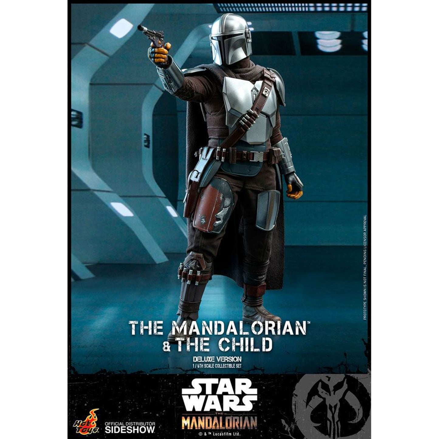 Star Wars The Mandalorian 2-Pack 1/6 The Mandalorian & The Child Deluxe -Action Figure
