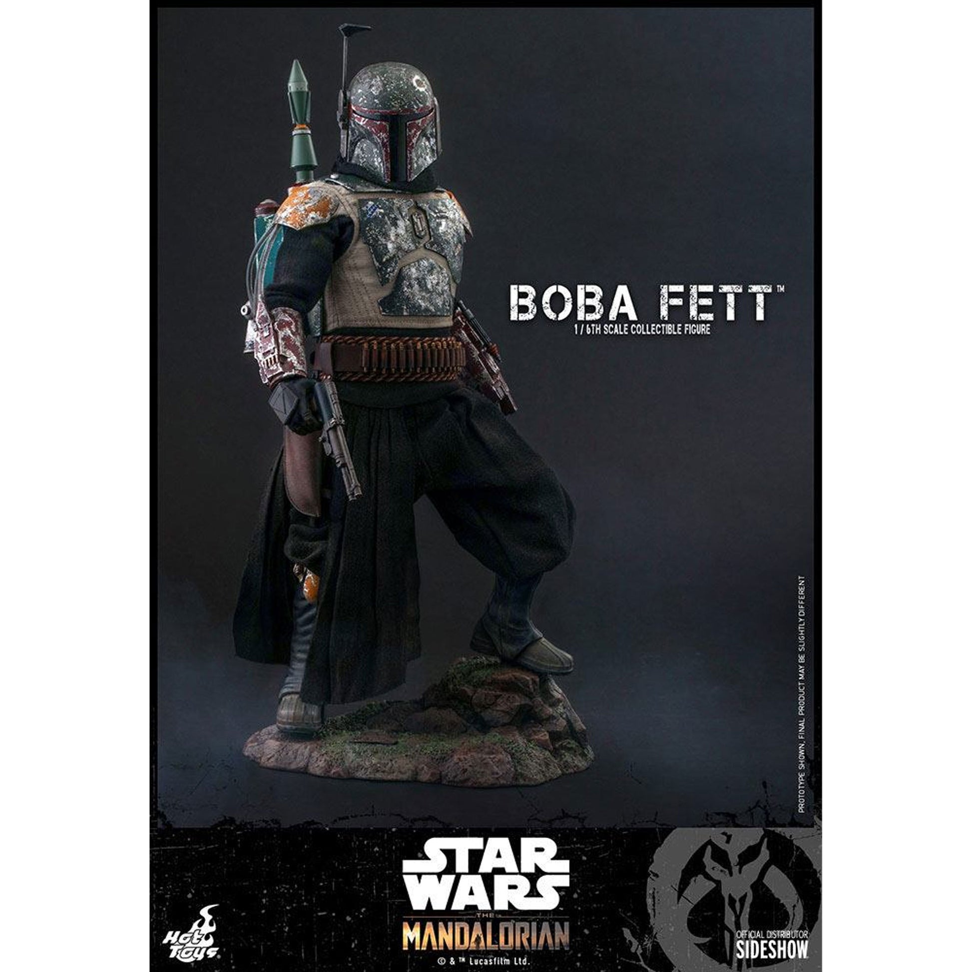 Star Wars The Mandalorian 1/6 Boba Fett -Action Figure