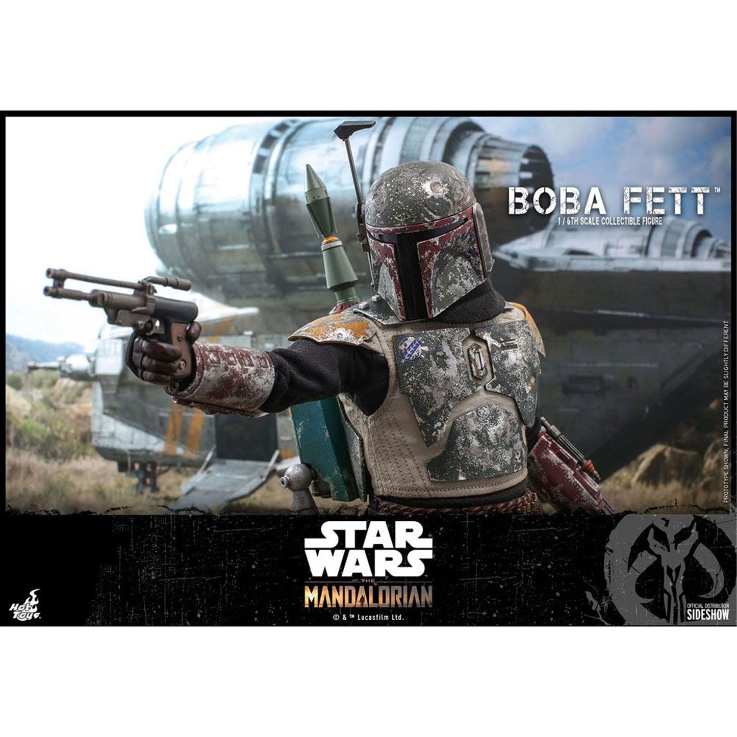 Star Wars The Mandalorian 1/6 Boba Fett -Action Figure