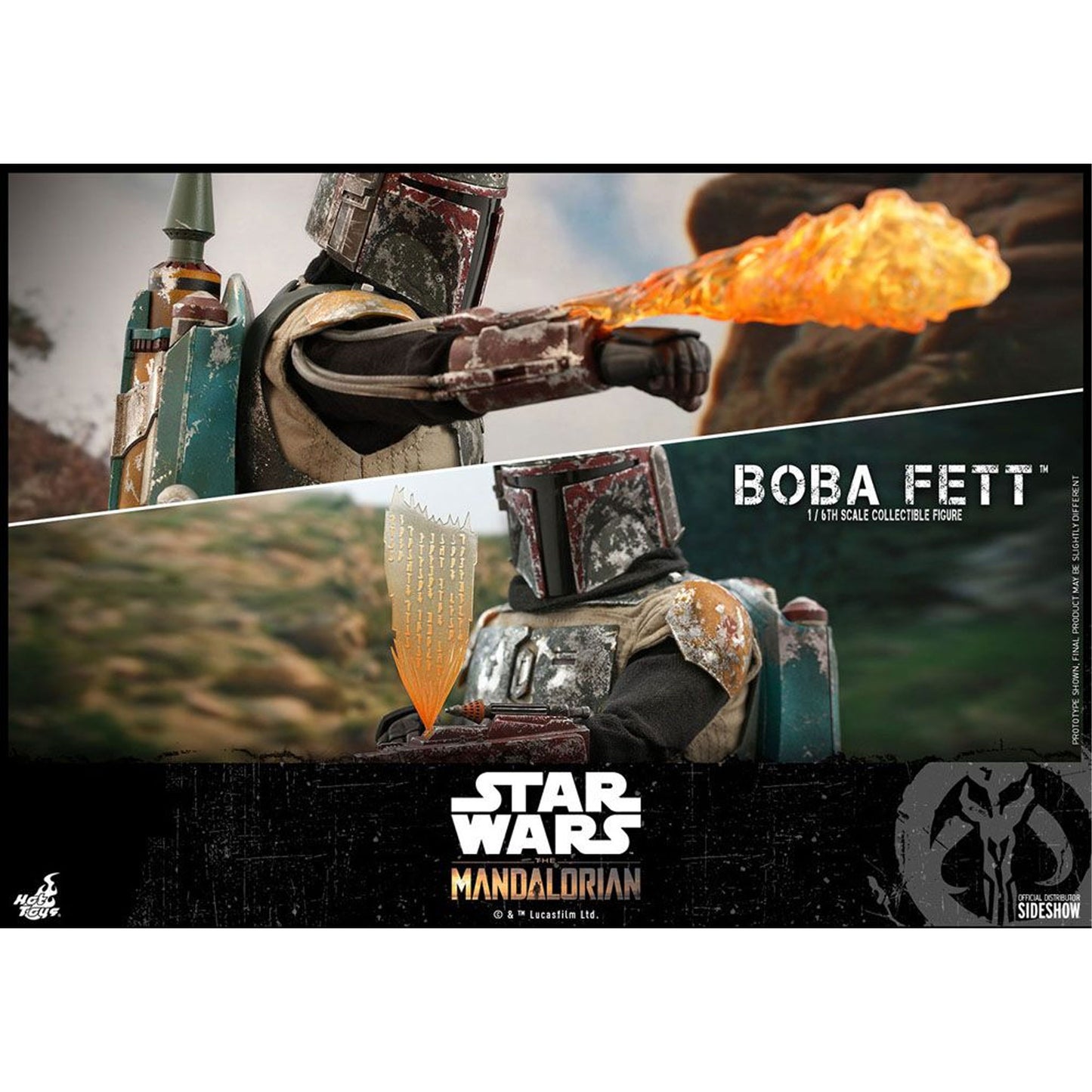 Star Wars The Mandalorian 1/6 Boba Fett -Action Figure