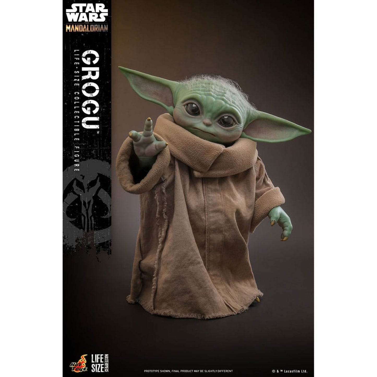 Star Wars: The Mandalorian Life-Size Masterpiece Action Figure Grogu