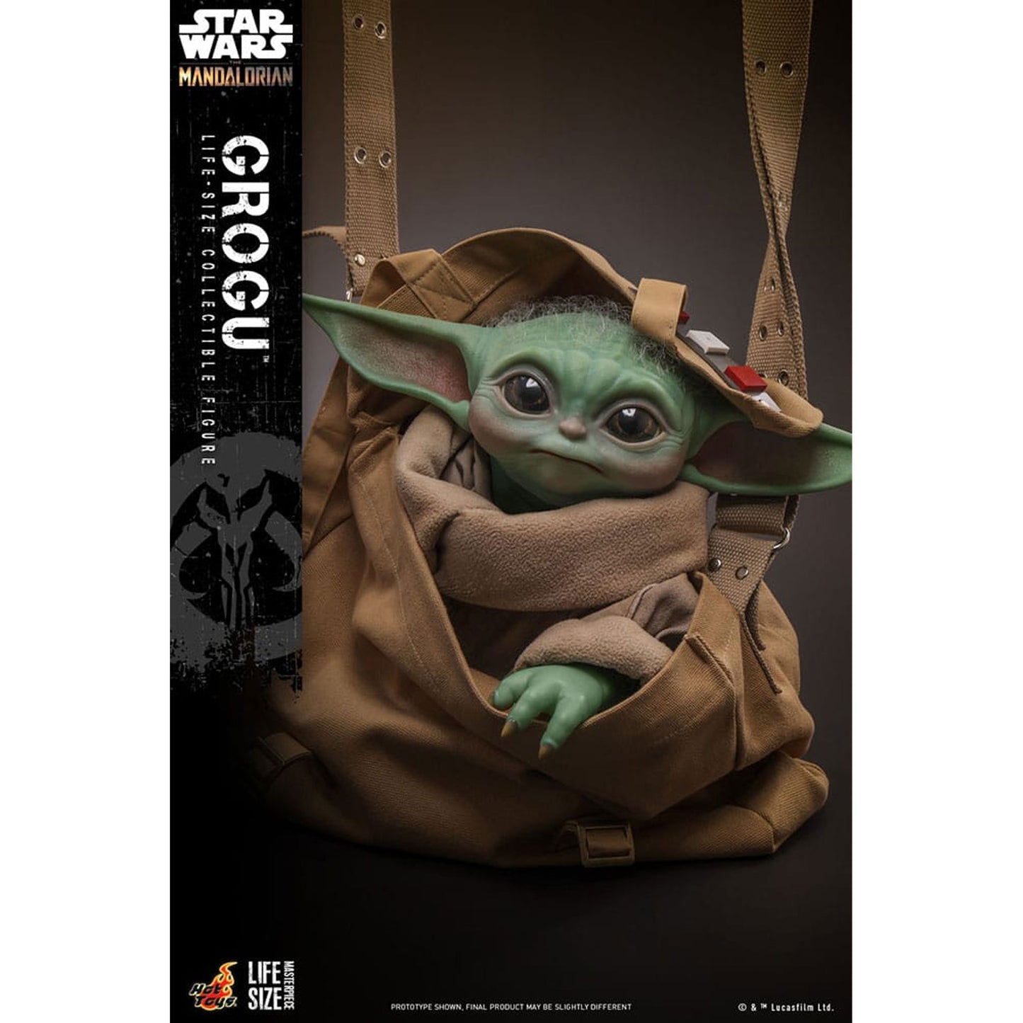 Star Wars: The Mandalorian Life-Size Masterpiece Action Figure Grogu