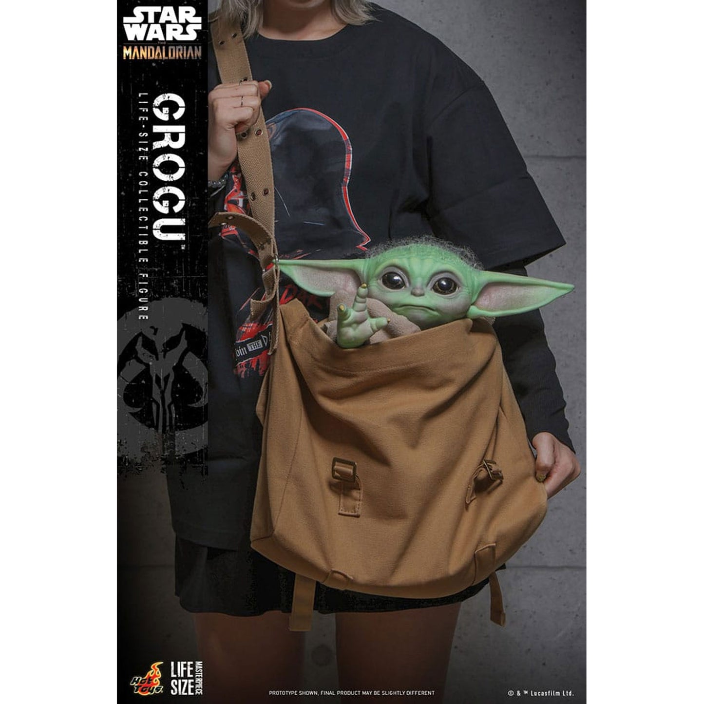 Star Wars: The Mandalorian Life-Size Masterpiece Action Figure Grogu