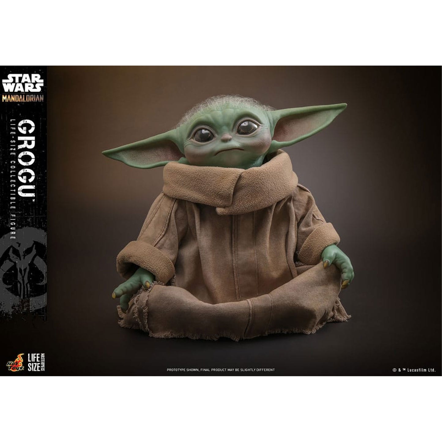 Star Wars: The Mandalorian Life-Size Masterpiece Action Figure Grogu