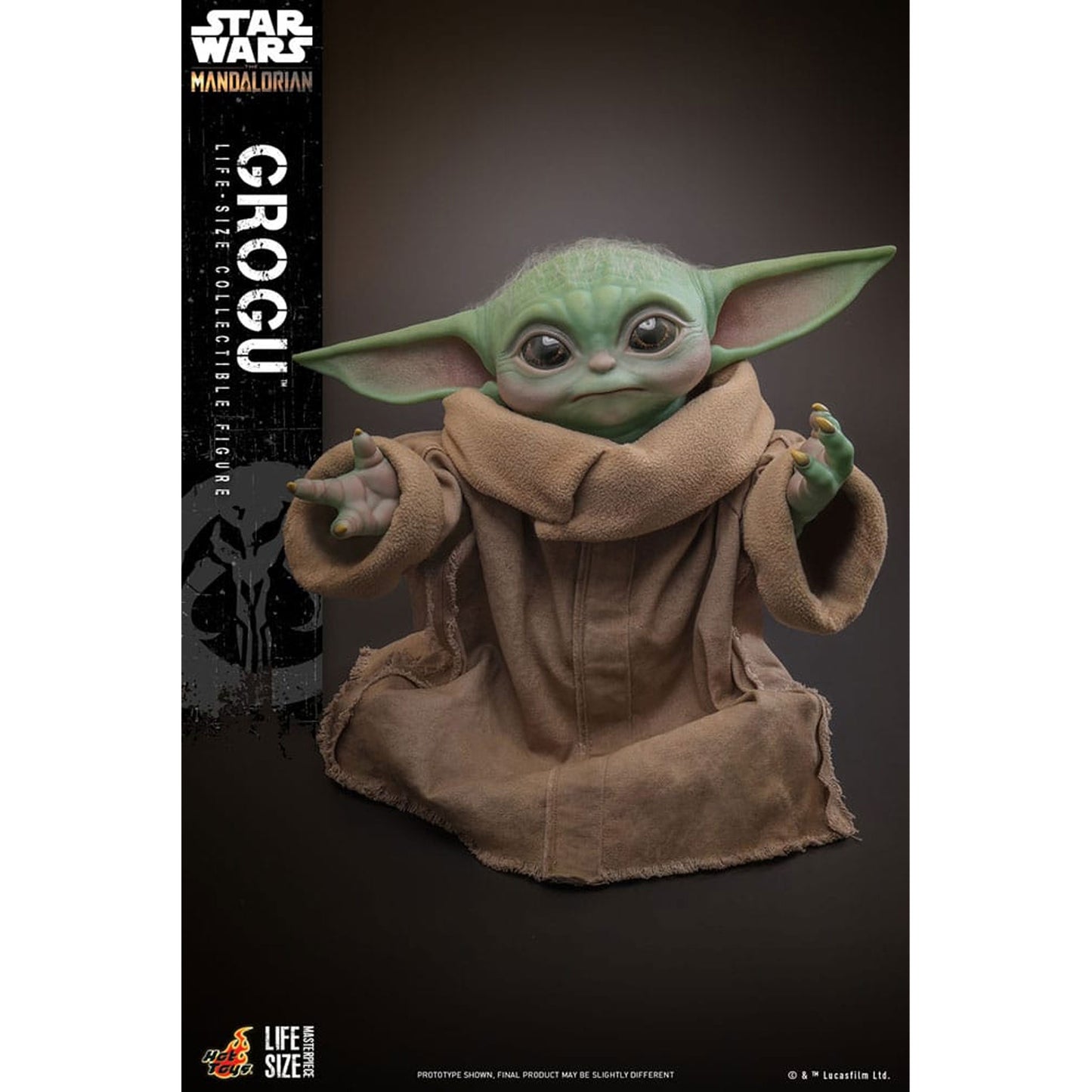Star Wars: The Mandalorian Life-Size Masterpiece Action Figure Grogu