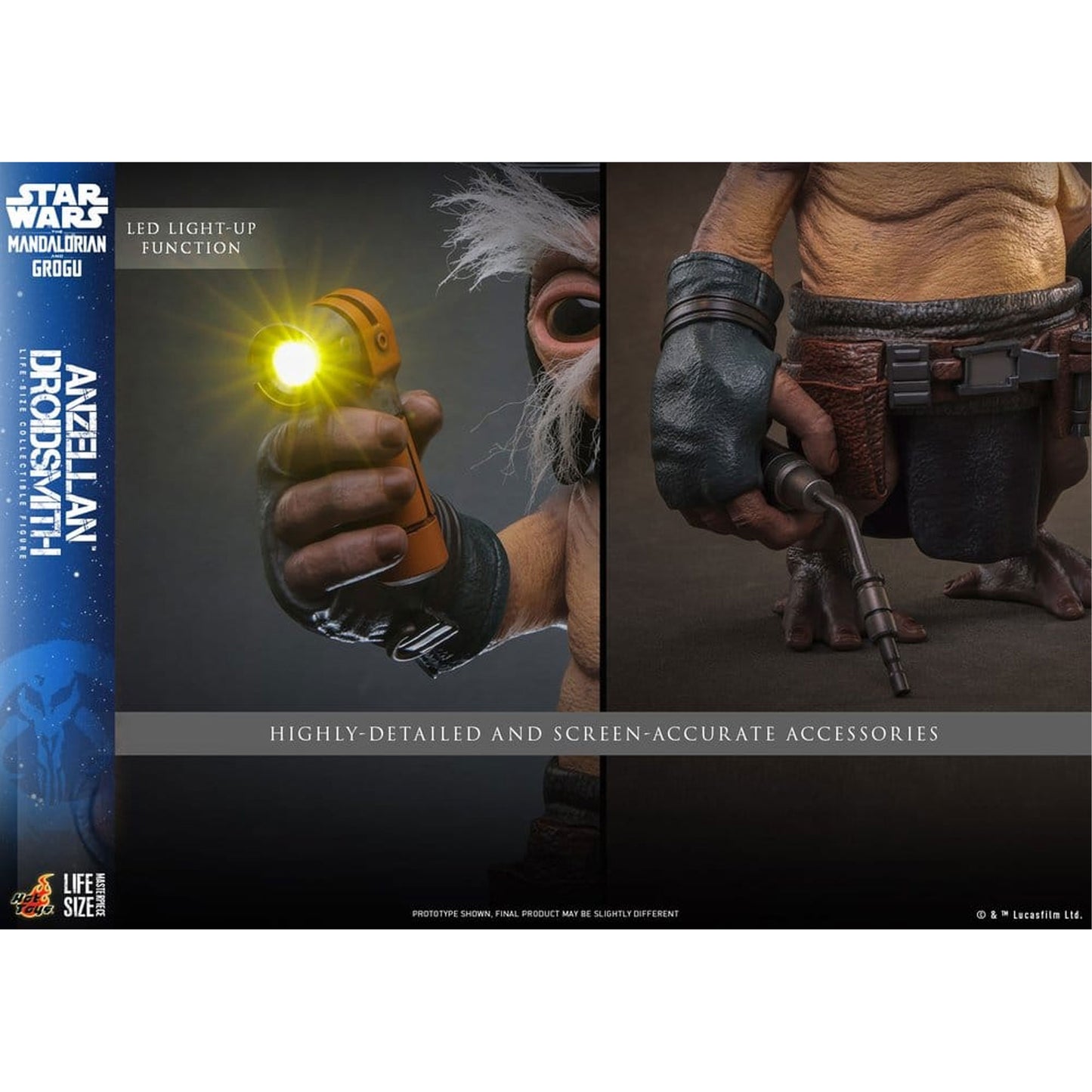 Star Wars: The Mandalorian & Grogu Life-Size Anzellan Droidsmith -Action Figure