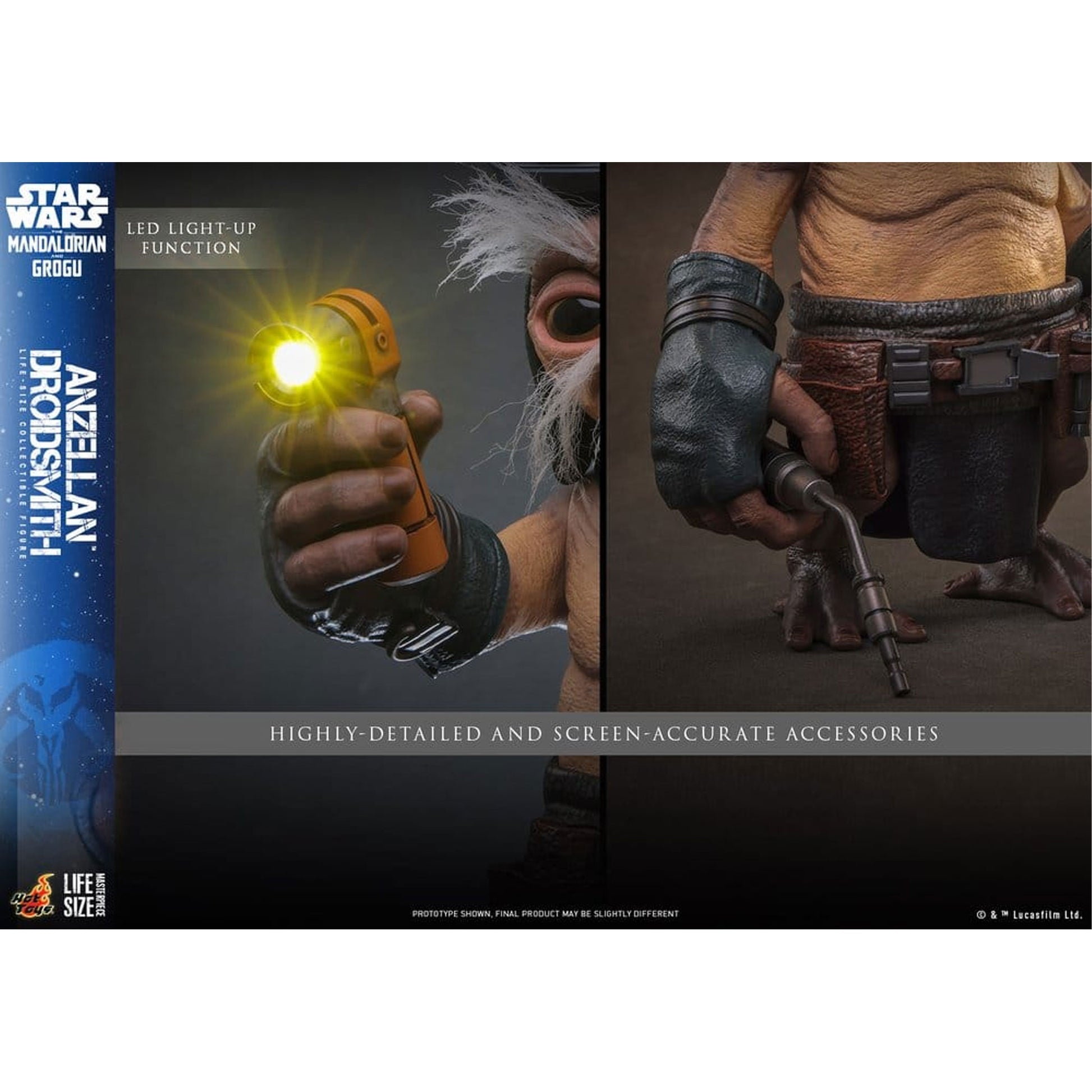 Star Wars: The Mandalorian & Grogu Life-Size Anzellan Droidsmith -Action Figure