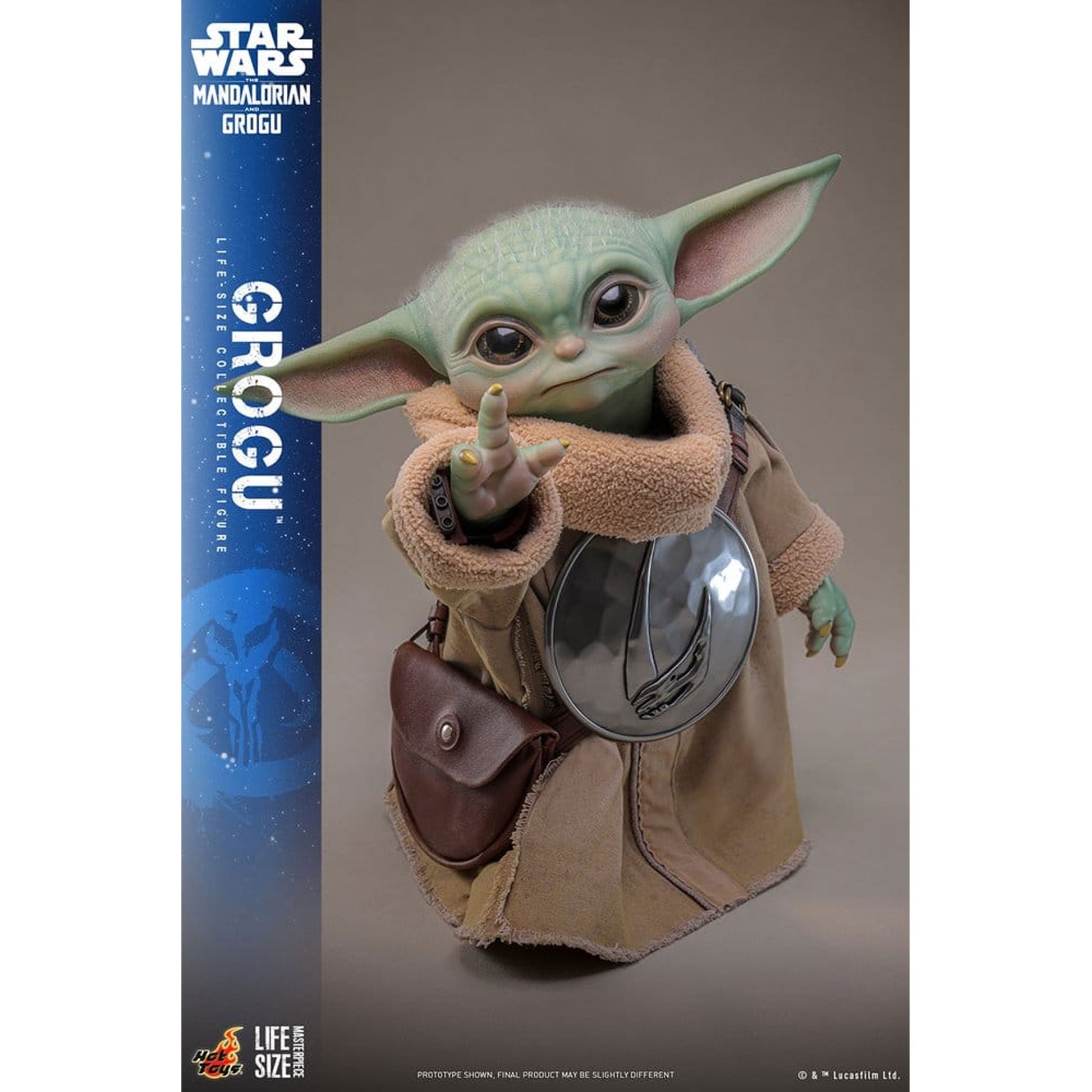 Star Wars: The Mandalorian & Grogu Life-Size Grogu -Action Figure