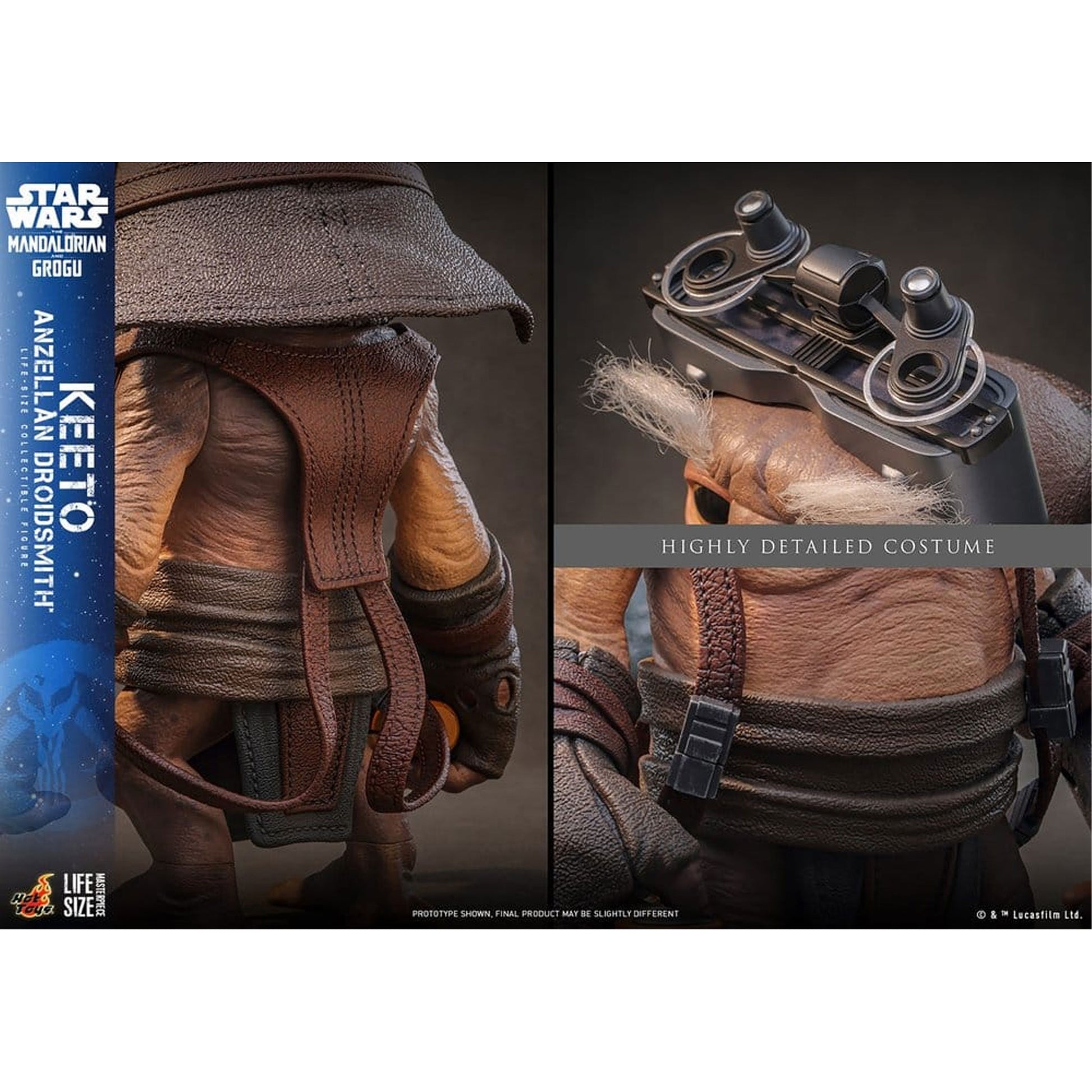 Star Wars: The Mandalorian & Grogu Life-Size Masterpiece Life-Size Figure Keeto (Anzellan Droidsmith)