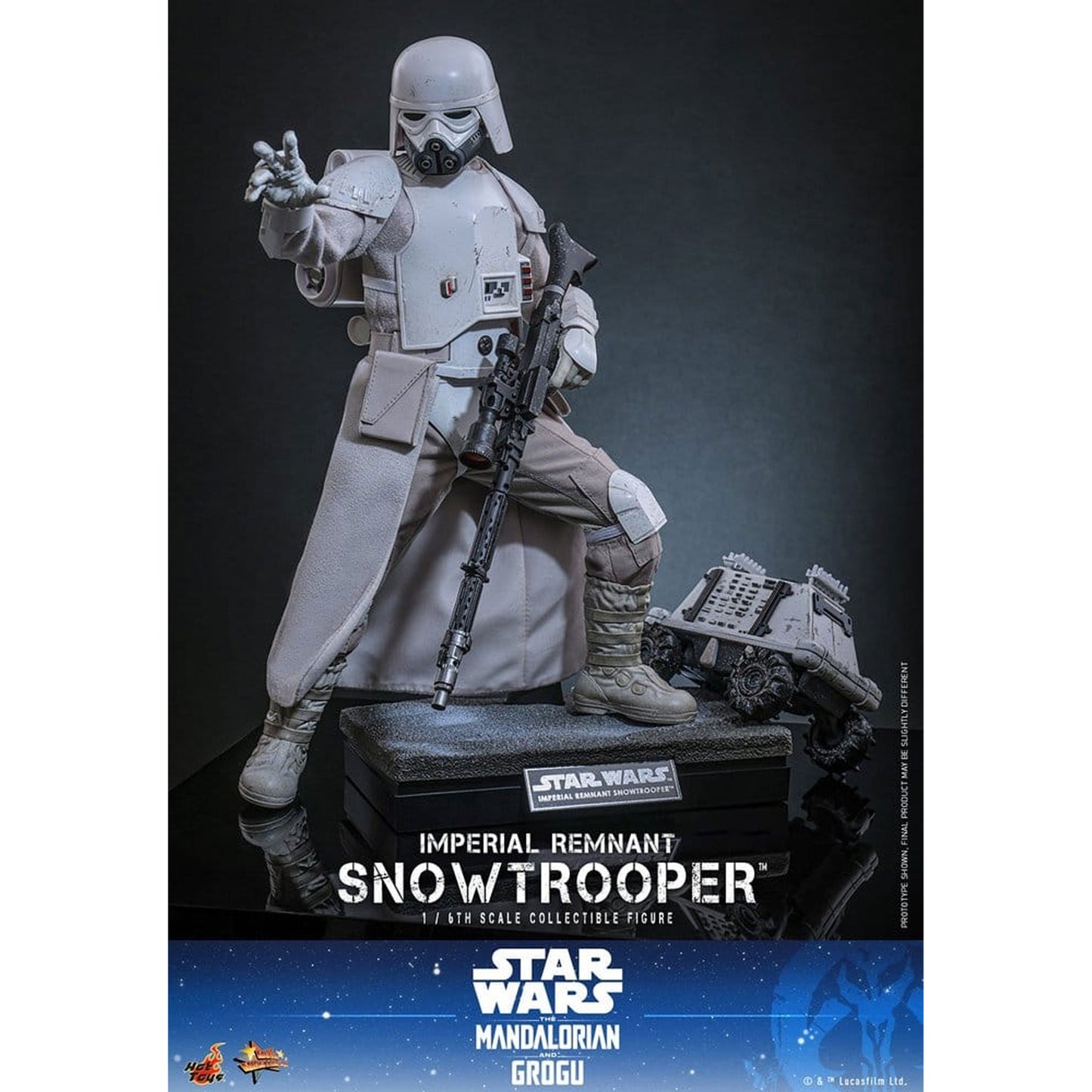 Star Wars: The Mandalorian & Grogu Movie Masterpiece 1/6 Imperial Remnant Snowtrooper -Action Figure