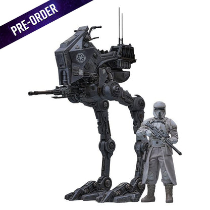 Star Wars: The Mandalorian & Grogu Movie Masterpiece Set 1/6 Imperial Remnant AT-RT Driver & AT-RT -Action Figure