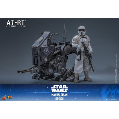 Star Wars: The Mandalorian & Grogu Movie Masterpiece Set 1/6 Imperial Remnant AT-RT Driver & AT-RT -Action Figure
