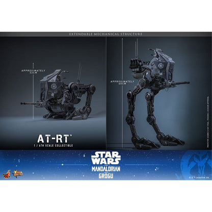 Star Wars: The Mandalorian & Grogu Movie Masterpiece Set 1/6 Imperial Remnant AT-RT Driver & AT-RT -Action Figure