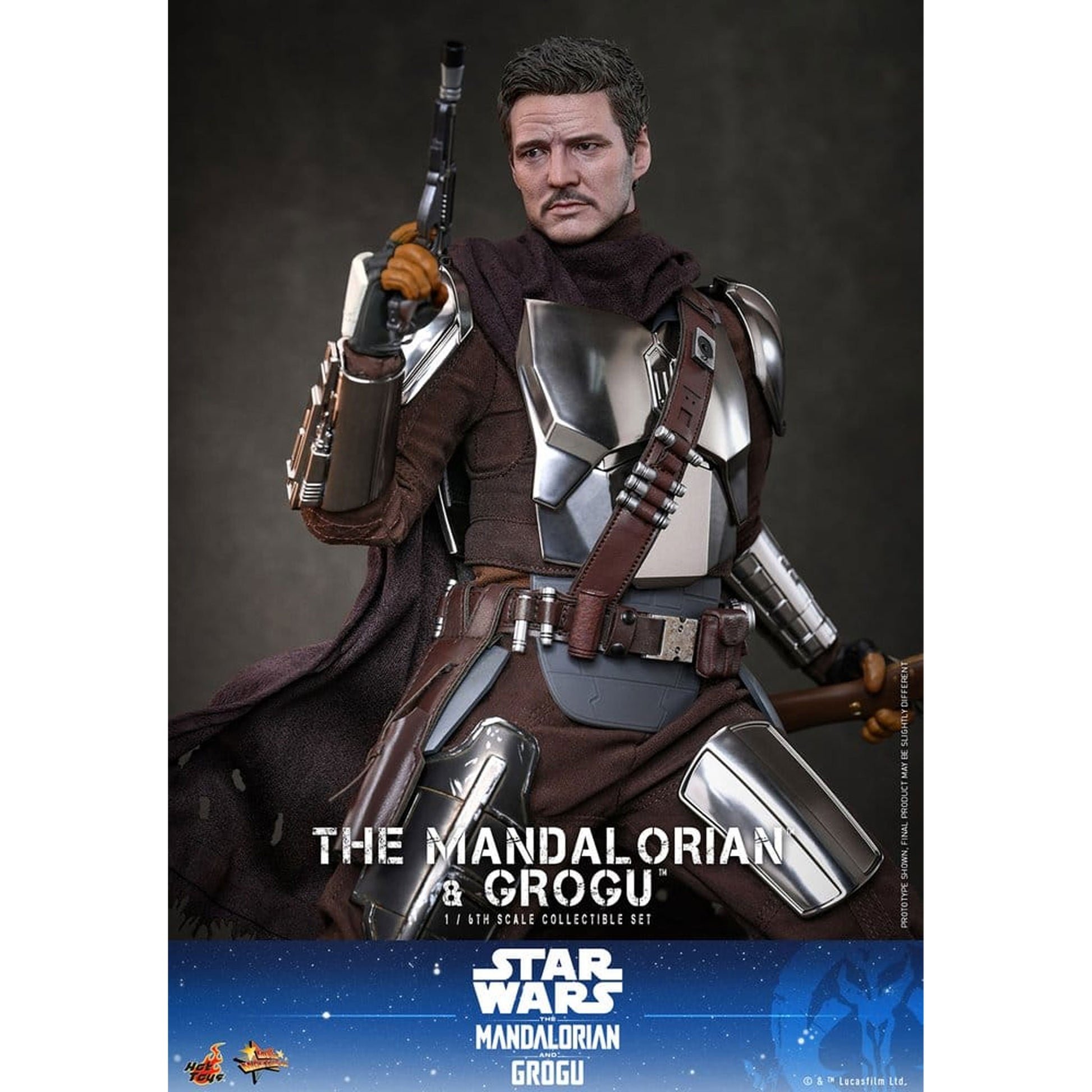 Star Wars: The Mandalorian & Grogu Movie Masterpiece 1/6 The Mandalorian and Grogu -Action Figure