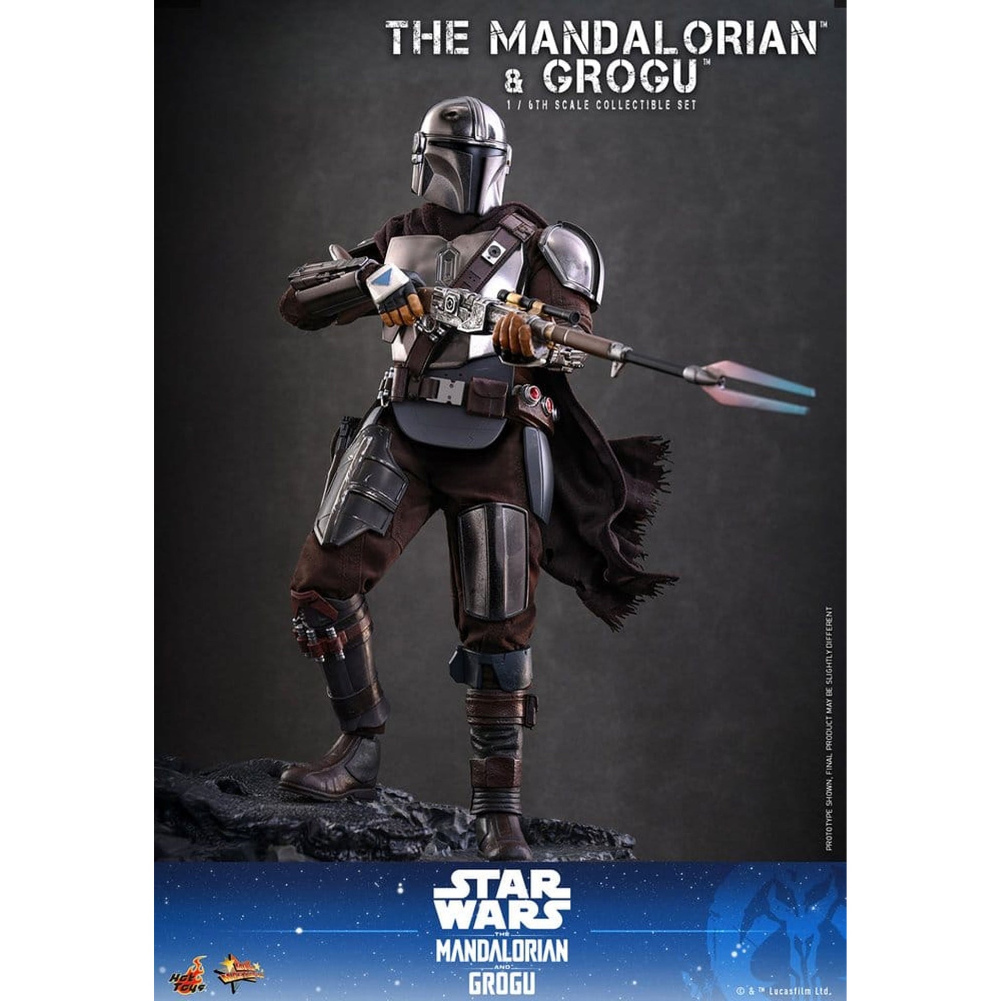Star Wars: The Mandalorian & Grogu Movie Masterpiece 1/6 The Mandalorian and Grogu -Action Figure