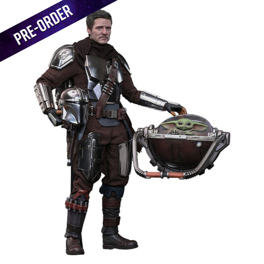 Star Wars: The Mandalorian & Grogu Movie Masterpiece 1/6 The Mandalorian and Grogu (Deluxe Version) -Action Figure