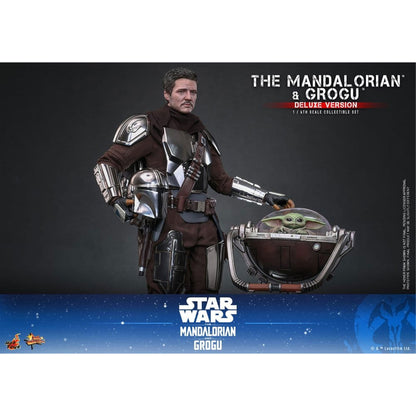 Star Wars: The Mandalorian & Grogu Movie Masterpiece 1/6 The Mandalorian and Grogu (Deluxe Version) -Action Figure