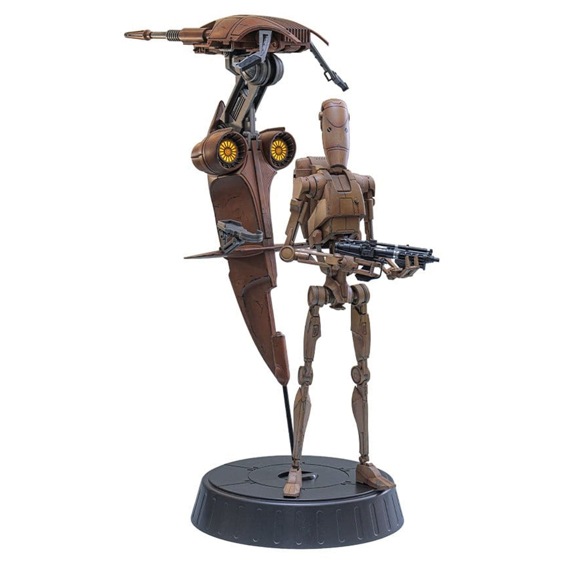 Star Wars: The Phantom Menace Movie Masterpiece 1/6 Battle Droid & STAP -Action Figure Set