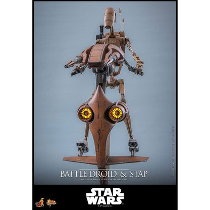 Star Wars: The Phantom Menace Movie Masterpiece 1/6 Battle Droid & STAP -Action Figure Set