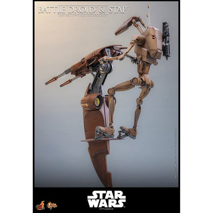 Star Wars: The Phantom Menace Movie Masterpiece 1/6 Battle Droid & STAP -Action Figure Set