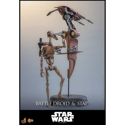Star Wars: The Phantom Menace Movie Masterpiece 1/6 Battle Droid & STAP -Action Figure Set