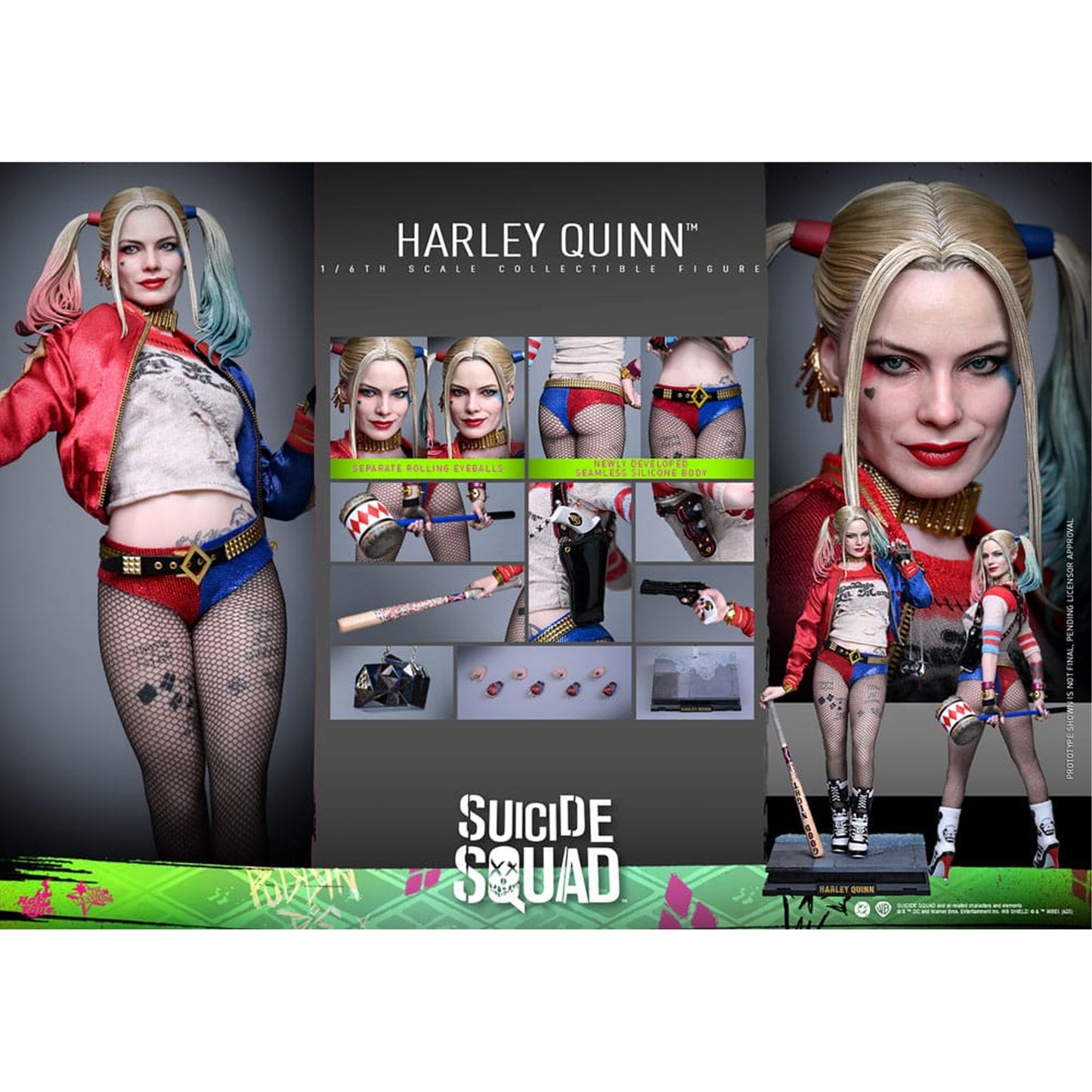 Suicide Squad Movie Masterpiece Action Figure 1/6 Harley Quinn