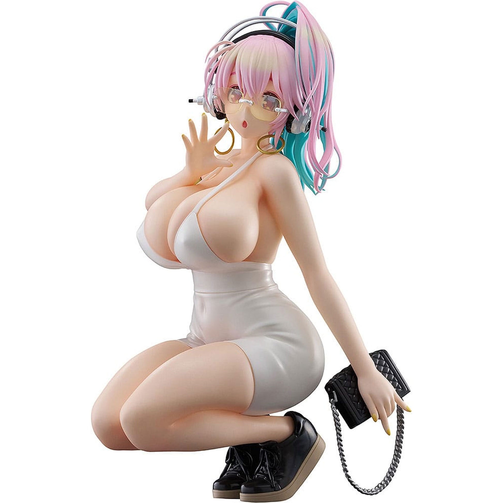 Super Sonico Pop Up Parade Super Sonico: 15th Mini Dress Ver. L Size -Figuuri