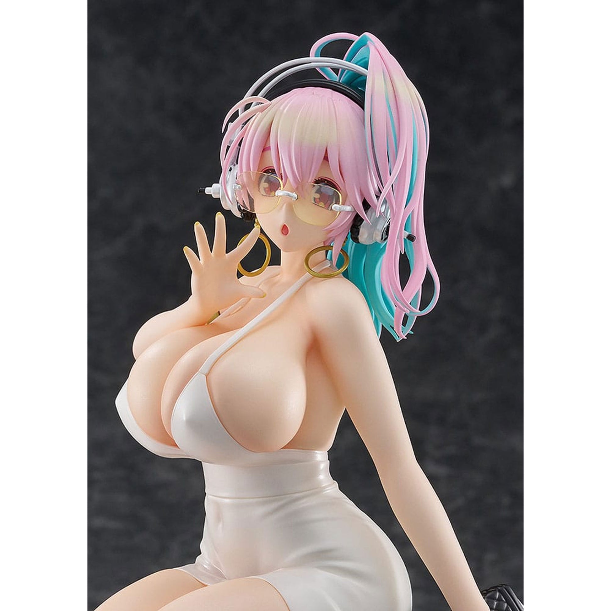 Super Sonico Pop Up Parade Super Sonico: 15th Mini Dress Ver. L Size -Figuuri