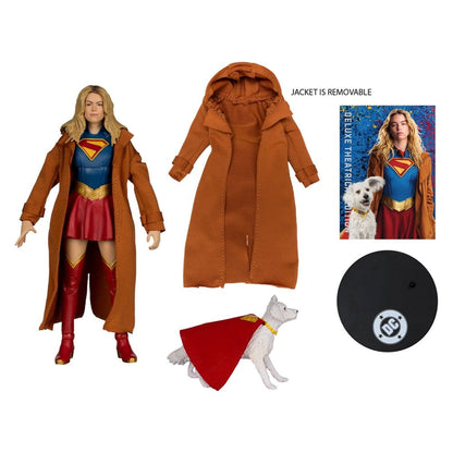 Supergirl (2026) DC Theatrical Deluxe Edition Supergirl & Krypto (Gold Label) -actionfigur
