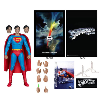 Superman (1978) DC Multiverse Deluxe Theatrical Edition Superman -Action Figure