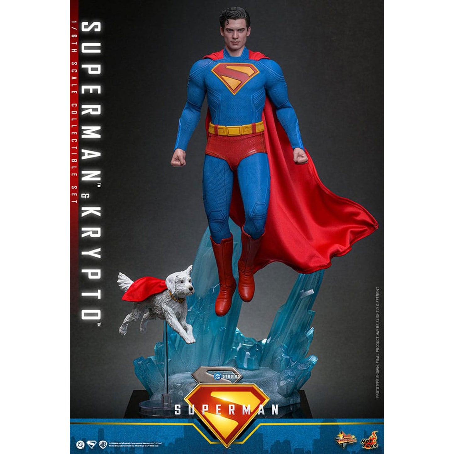 Superman (2025) Movie Masterpiece Action Figure 1/6 Superman & Krypto