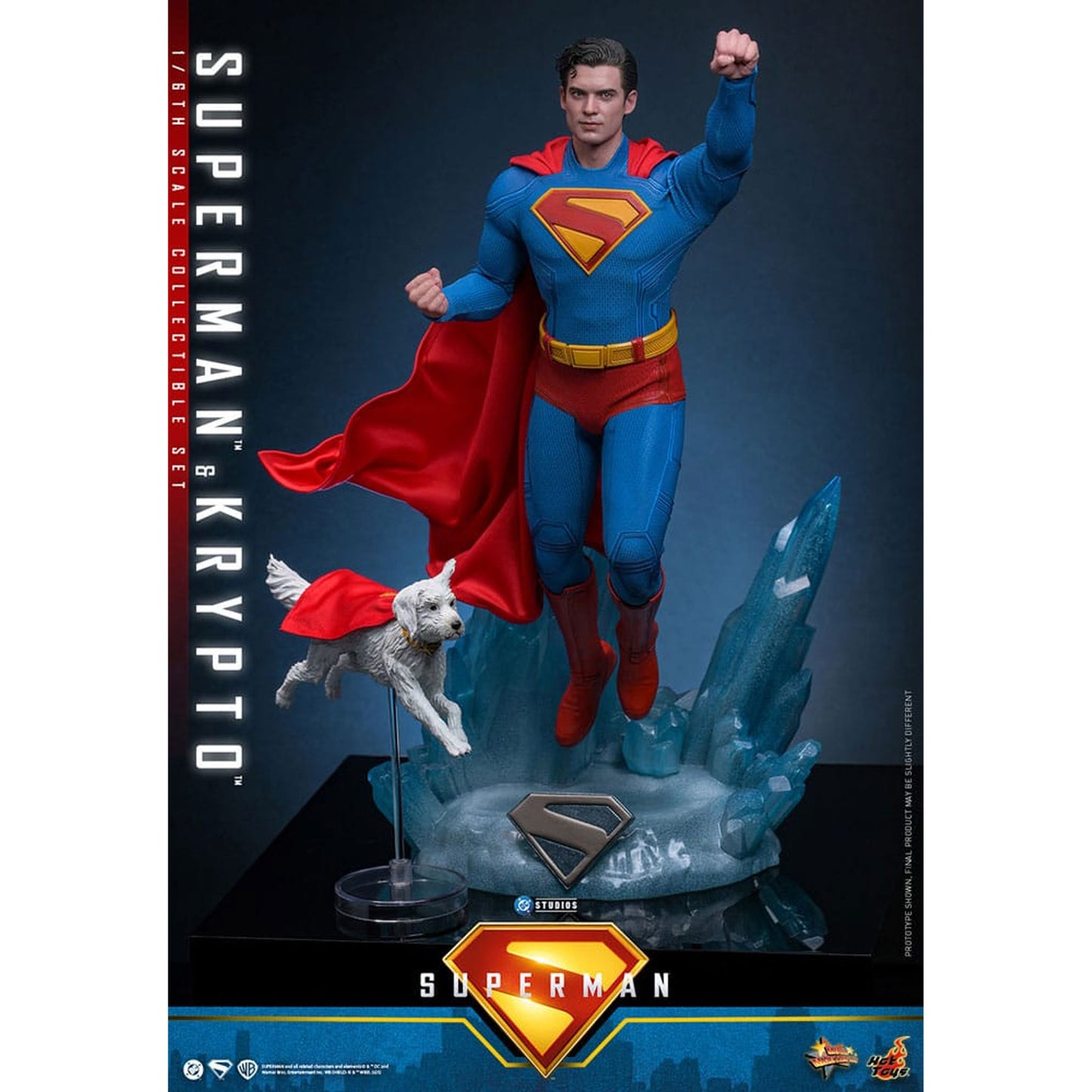 Superman (2025) Movie Masterpiece Action Figure 1/6 Superman & Krypto