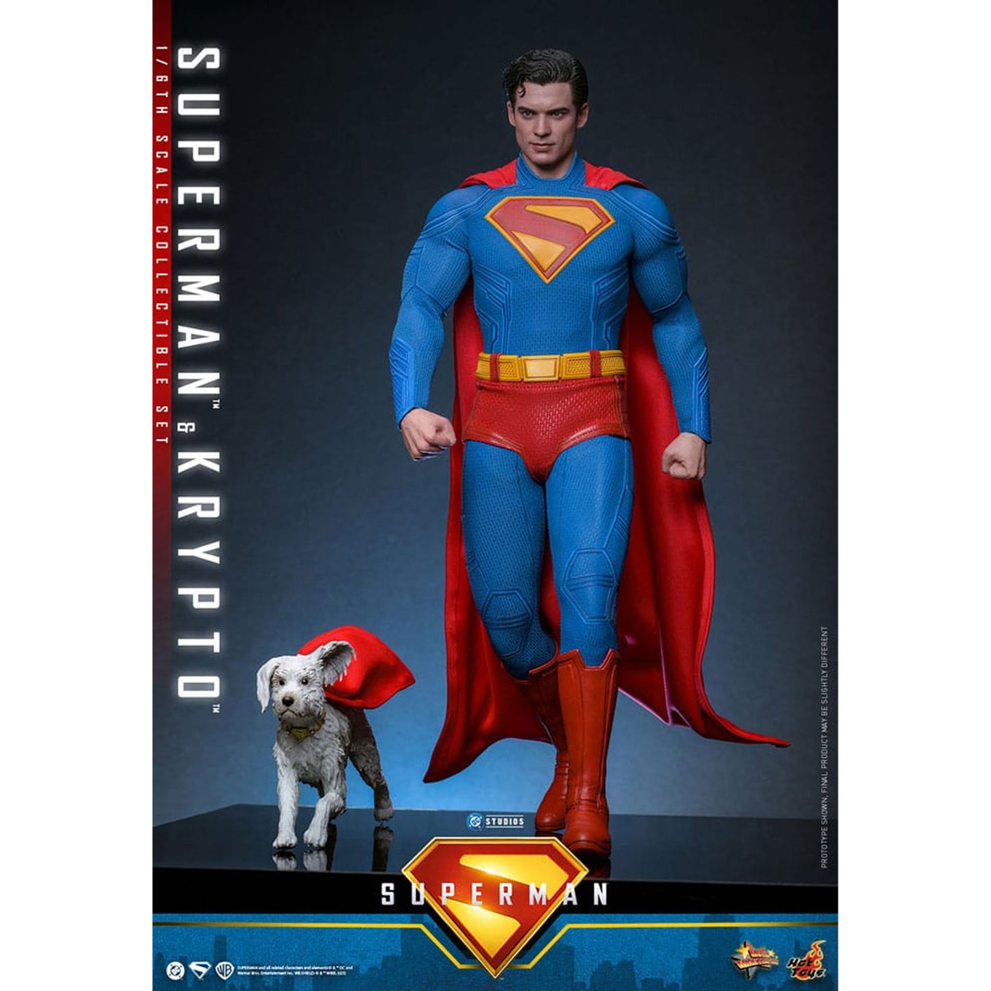 Superman (2025) Movie Masterpiece Action Figure 1/6 Superman & Krypto