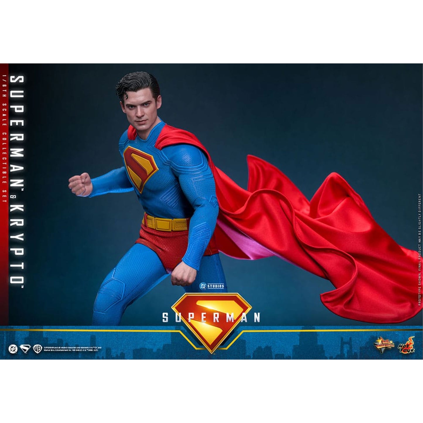 Superman (2025) Movie Masterpiece Action Figure 1/6 Superman & Krypto