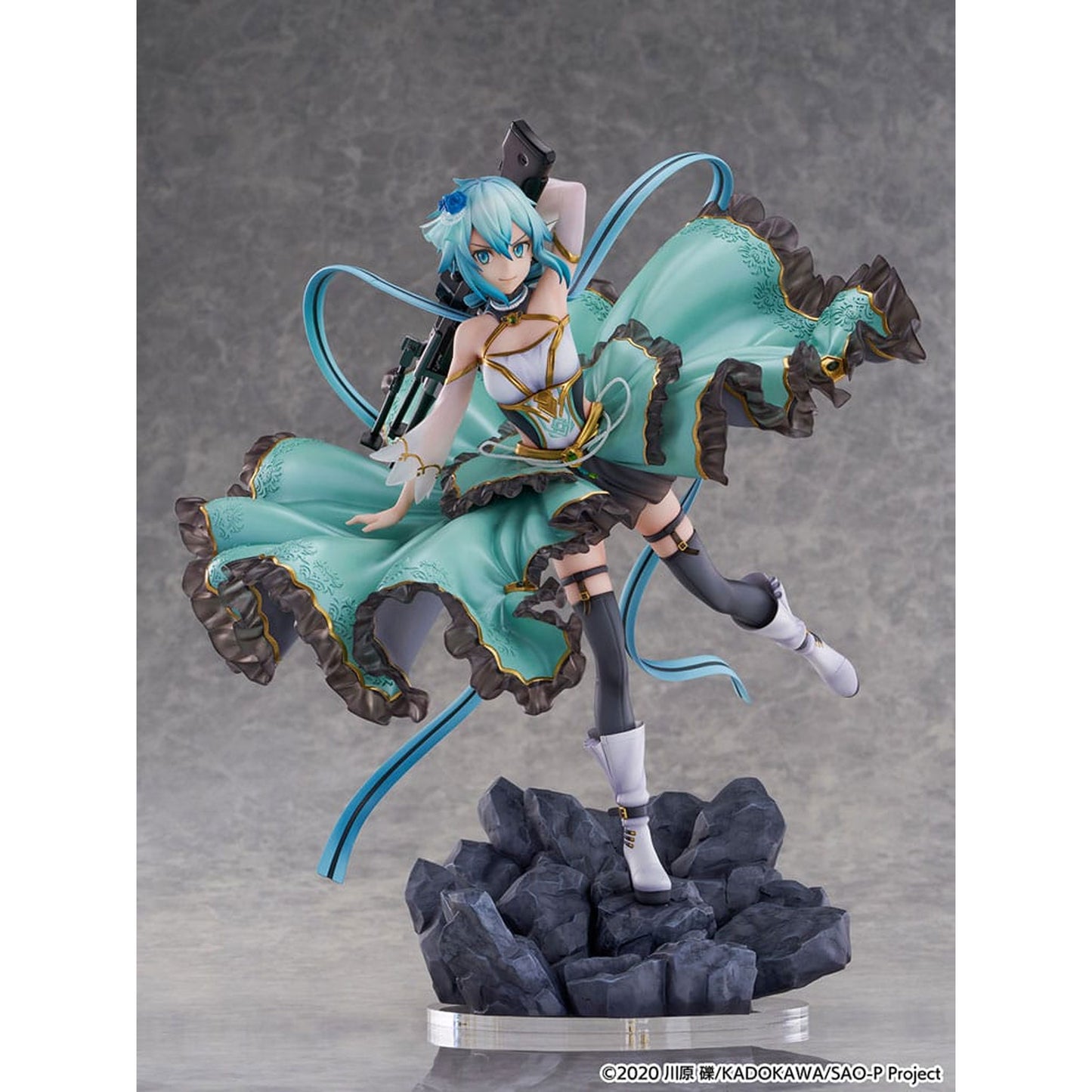 Sword Art Online SHIBUYA SCRAMBLE FIGURE 1/7 Sinon Crystal Dress Ver.