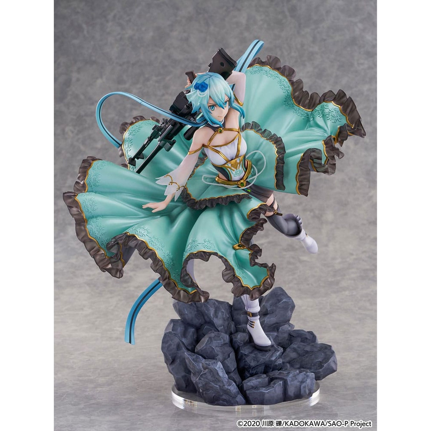 Sword Art Online SHIBUYA SCRAMBLE FIGURE 1/7 Sinon Crystal Dress Ver.