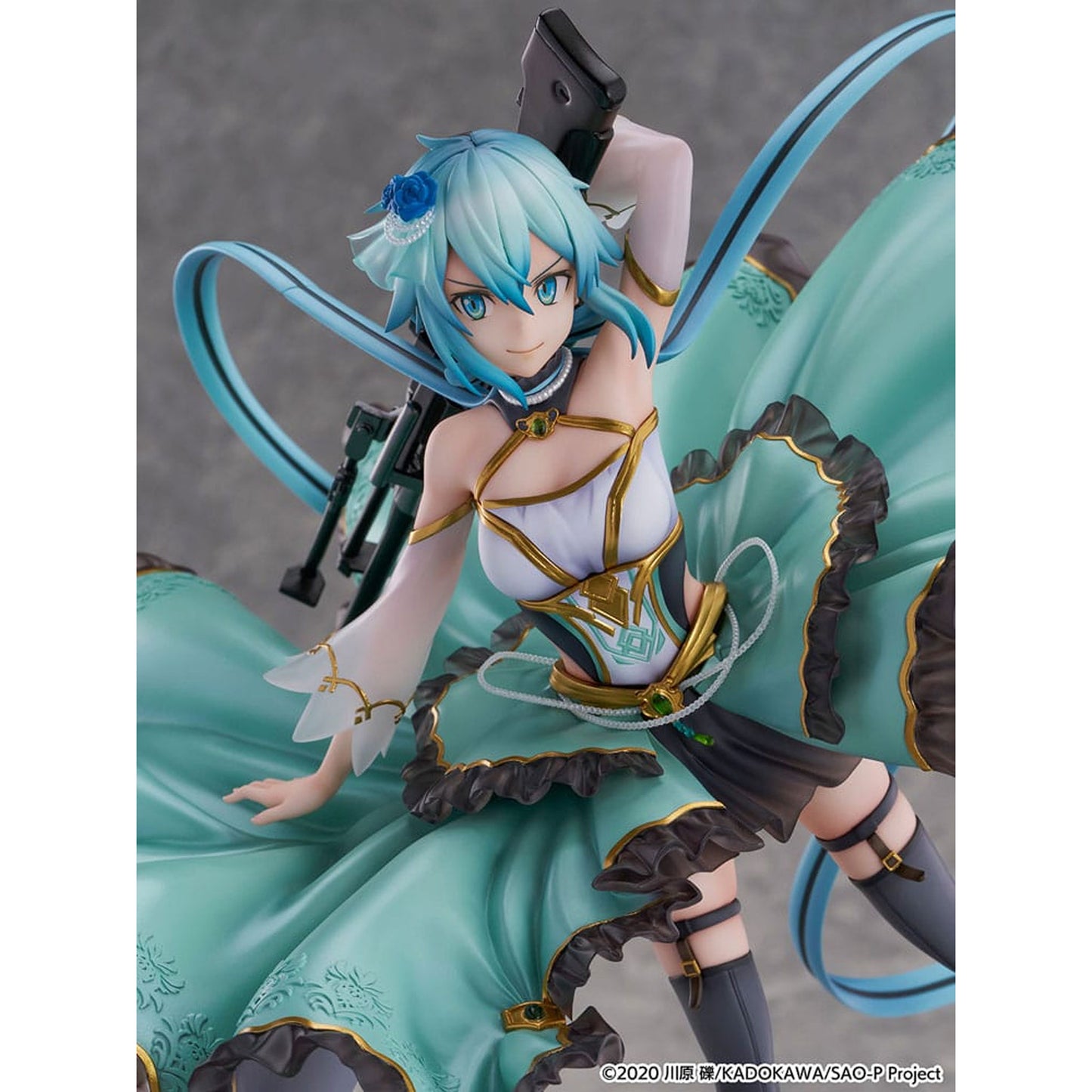 Sword Art Online SHIBUYA SCRAMBLE FIGURE 1/7 Sinon Crystal Dress Ver.