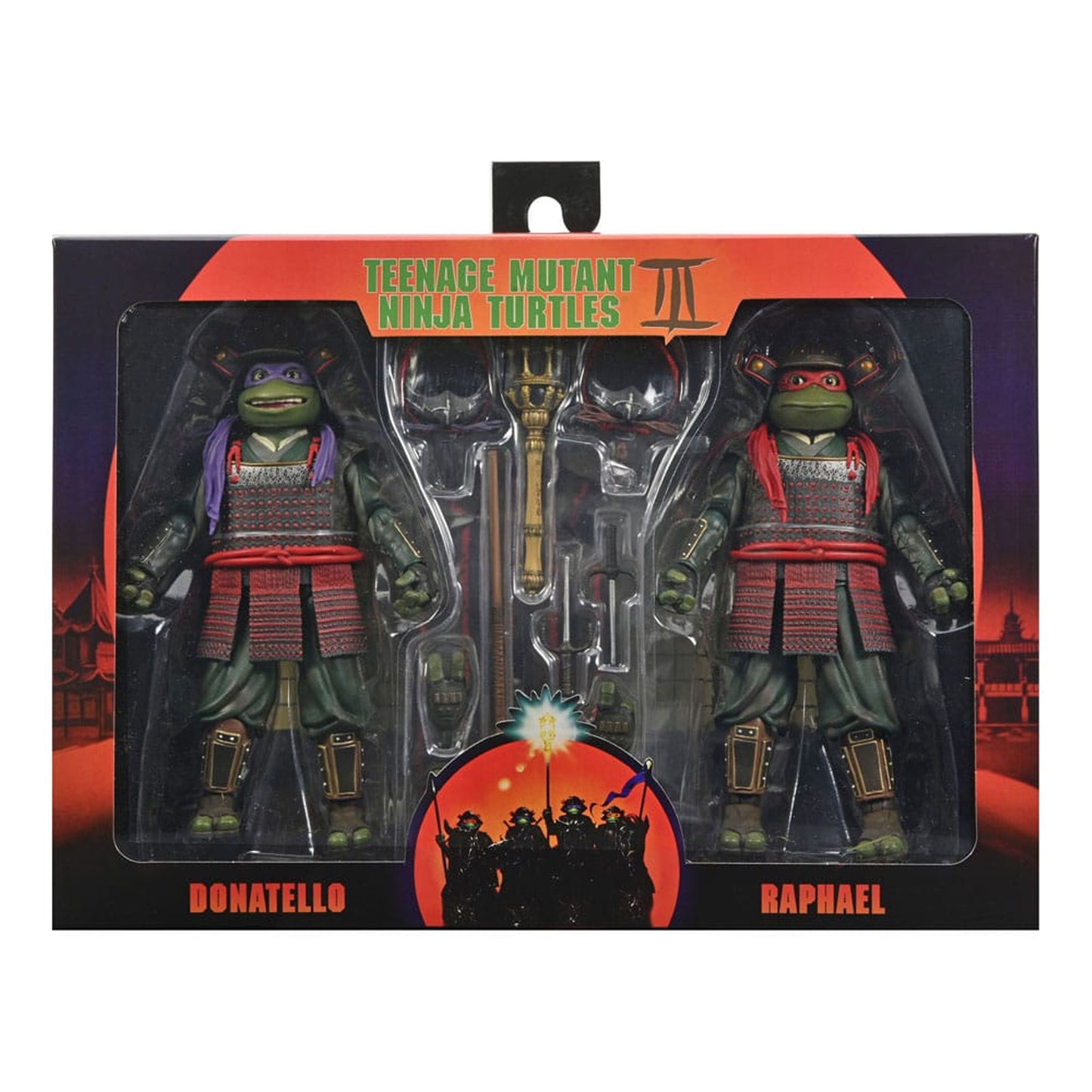 Teenage Mutant Ninja Turtles III Action Figure 2-Pack Donatello & Raphael