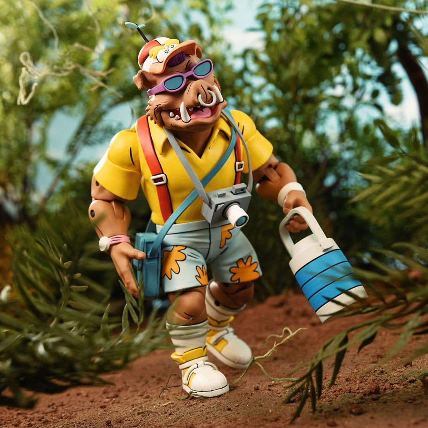 Teenage Mutant Ninja Turtles (Cartoon 1980) 2-Pack Vacation Bebop and Rocksteady