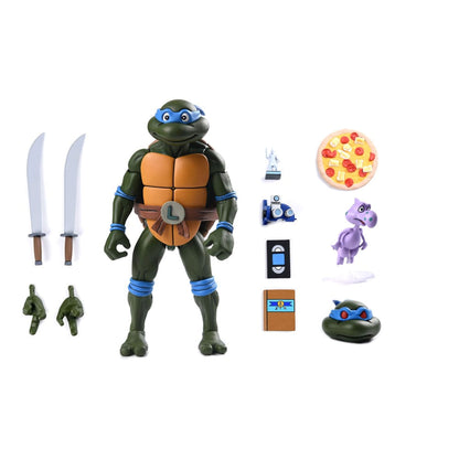 Teenage Mutant Ninja Turtles (Cartoon) Ultimate Leonardo VHS -Action Figuuri