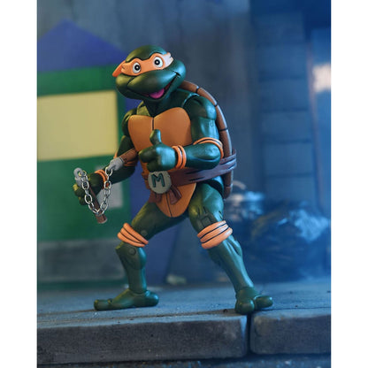 Teenage Mutant Ninja Turtles (Cartoon) Ultimate Michelangelo VHS -Action Figuuri