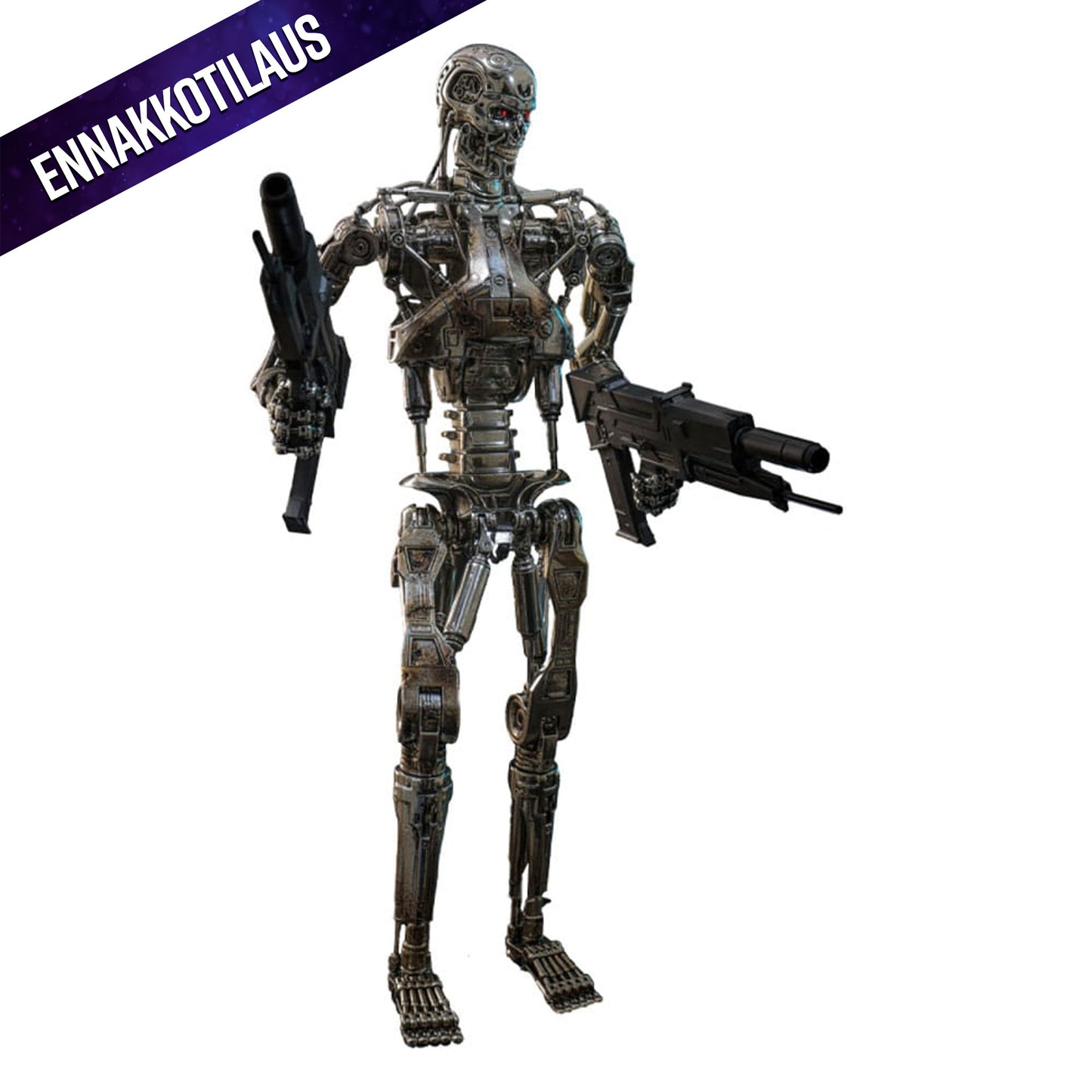 Terminator 2: Judgment Day Movie Masterpiece Action Figure 1/6 Endoskeleton (Battle Damaged Version)