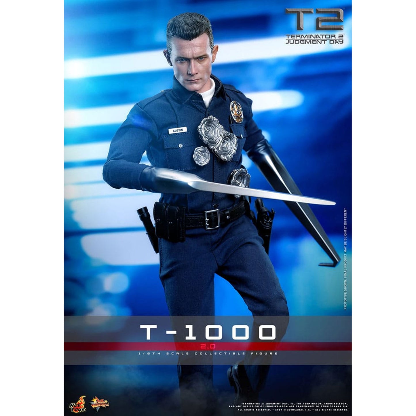 Terminator 2 Movie Masterpiece 1/6 T-1000 (2.0)