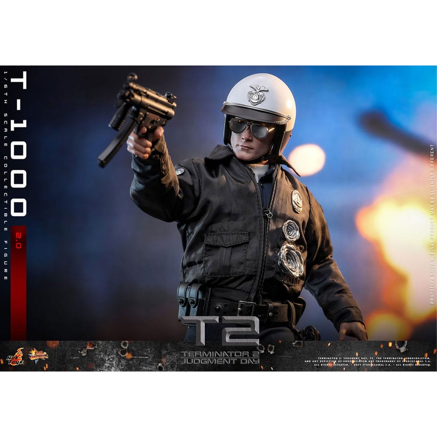 Terminator 2 Movie Masterpiece 1/6 T-1000 (2.0)