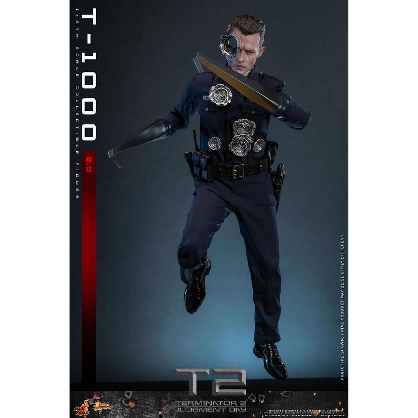 Terminator 2 Movie Masterpiece 1/6 T-1000 (2.0)