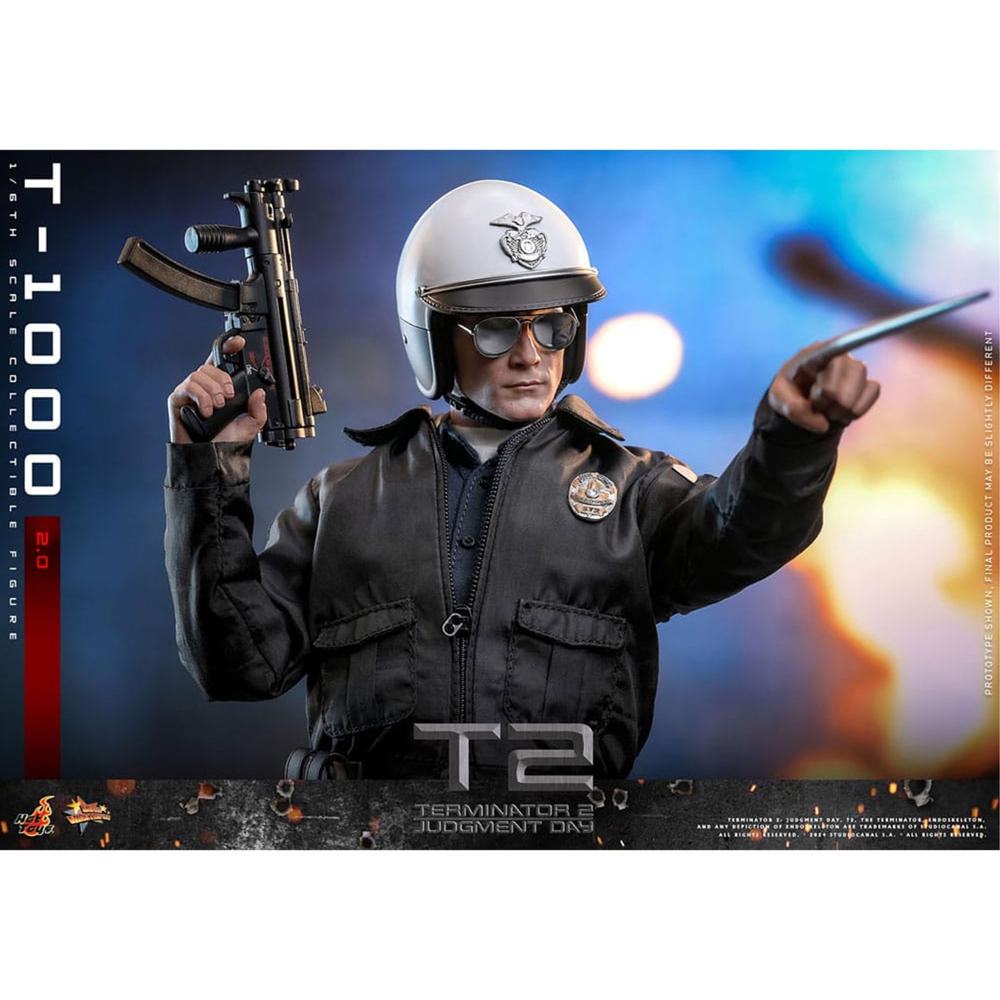 Terminator 2 Movie Masterpiece 1/6 T-1000 (2.0)